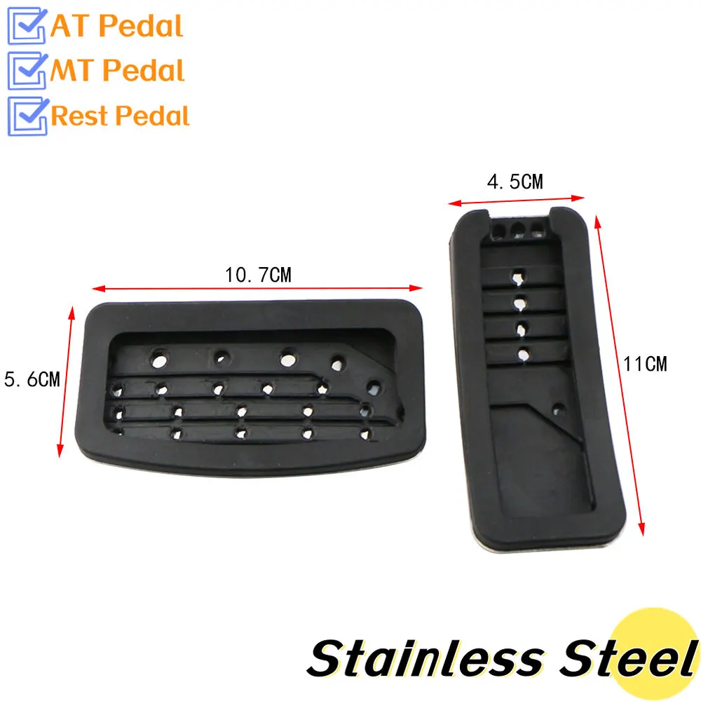 Kit cubrepedales antideslizantes Mitsubishi Pajero y Lancer - imagen 5