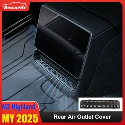 Tapa salida aire trasera ventilación A/A Tesla Model Y 2025