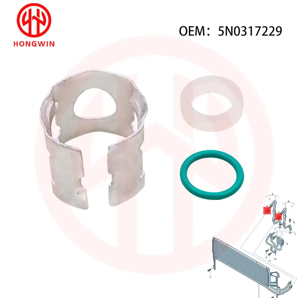 Junta inyector combustible 5N0317229 VW Tiguan 2.0L TDI - imagen 4