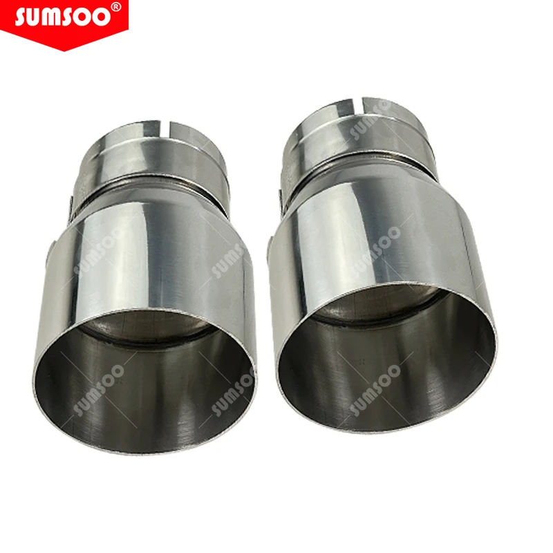 Puntas de escape BMW M2 M3 M4 acero inoxidable ajuste directo - imagen 4