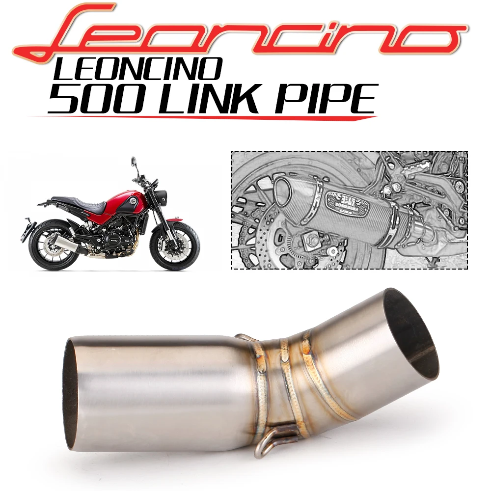 Tubo intermedio escape inox 51 mm – Benelli Leoncino 500 - imagen 4