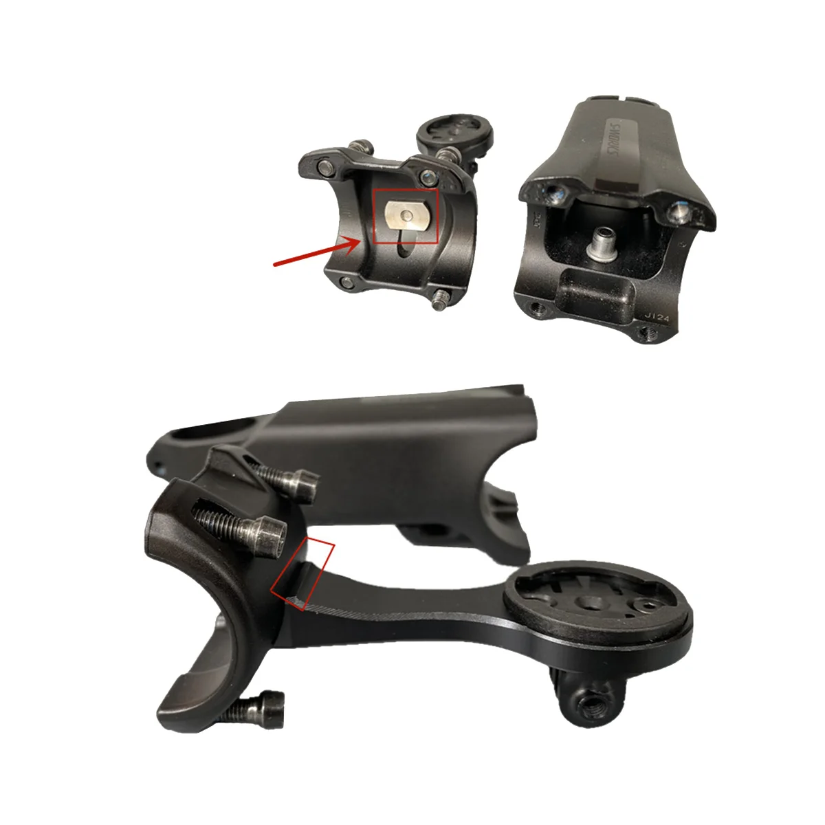 Soporte Garmin para ciclocomputador Specialized S-Works SL7 y Venge - imagen 5