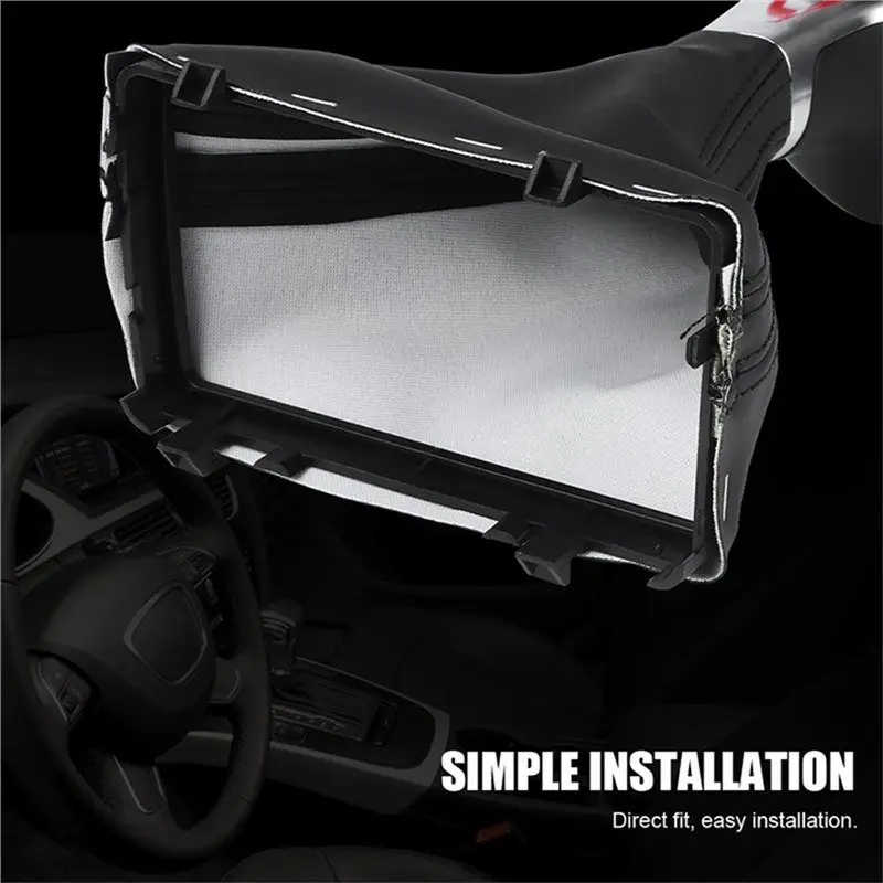 Perilla y bota palanca cambios Audi A4 Quattro A5 A6 Q5 2008-2015 - imagen 5
