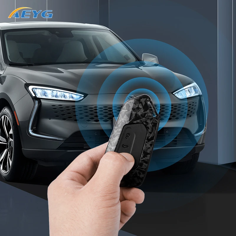 Funda de llave fibra carbono ABS para VW Golf 8, Cupra y Octavia MK4 - imagen 4