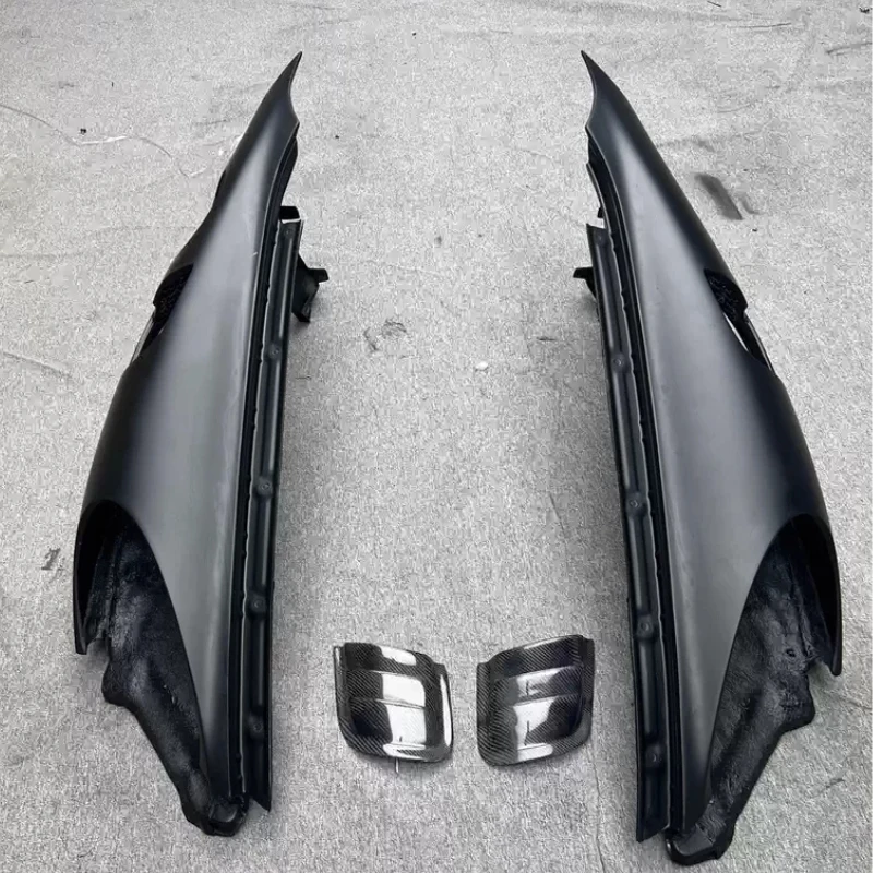 Aleta de carbono con rejilla GT3 para Porsche 997 911 - imagen 3