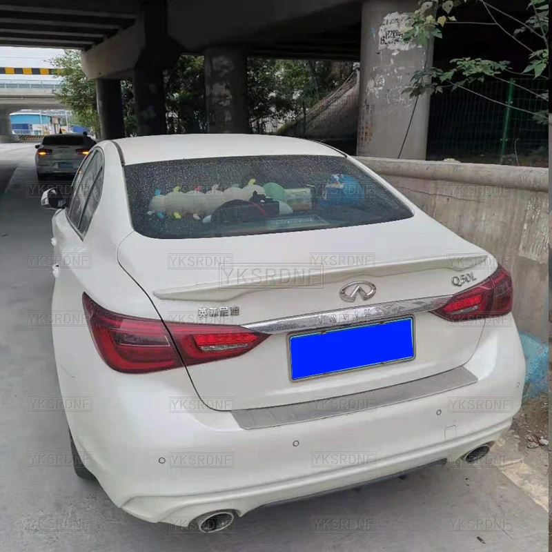 Alerón trasero de fibra de carbono para Infiniti Q50 2014-2021 - imagen 2