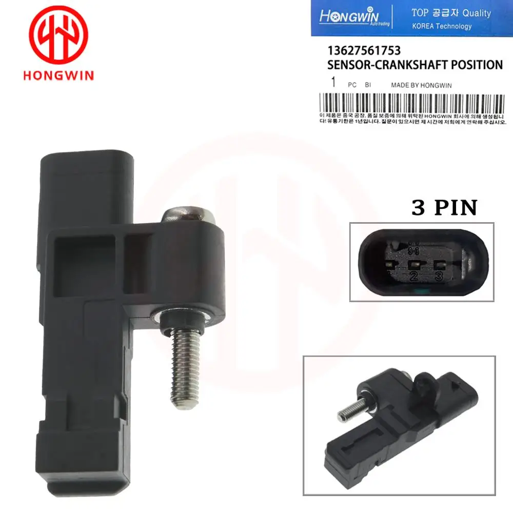 HONGWIN 13627561753 sensor cigüeñal BMW MINI 1.6 2007-2015