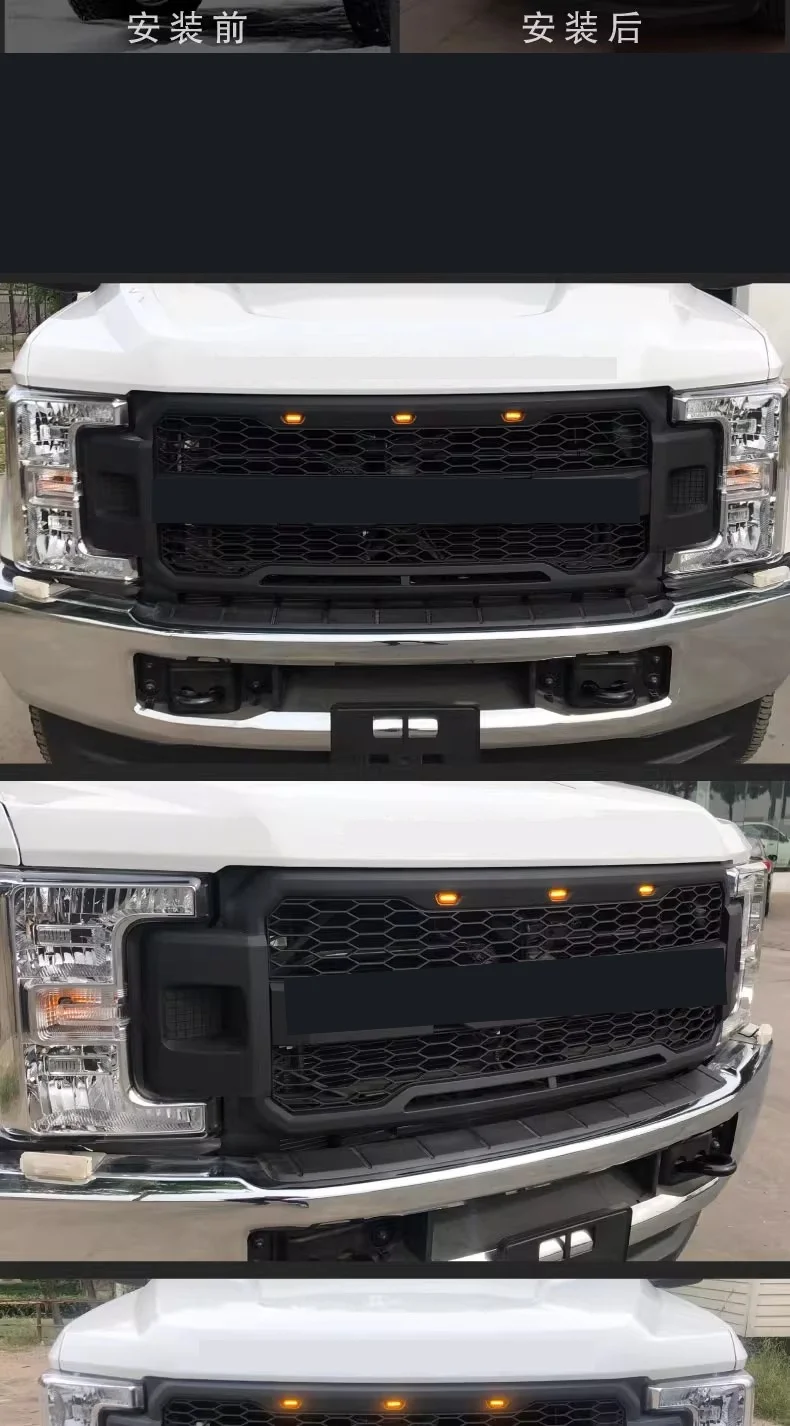 Parrilla delantera con luces para Ford F-250 2017-2019 - imagen 5