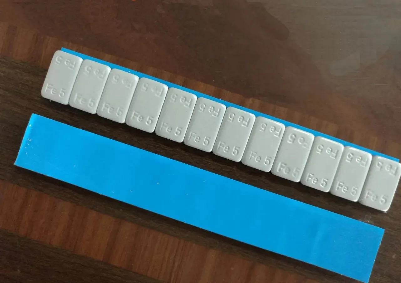 Kit de contrapesos adhesivos para equilibrado de ruedas 240 g - imagen 3