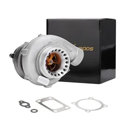 Turbocompresor GT35 Billet AR 0.63 refrigerado por agua y aceite 2.5-6.0L