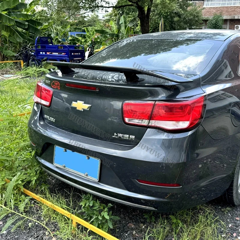 Alerón trasero ABS negro brillante para Chevrolet Malibu 2011-2018 - imagen 3