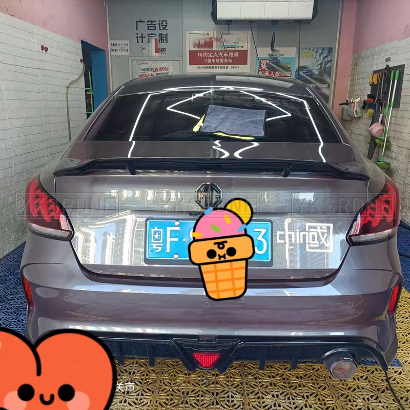 Alerón trasero negro brillante para MG5 GT (2021-2023) - imagen 2