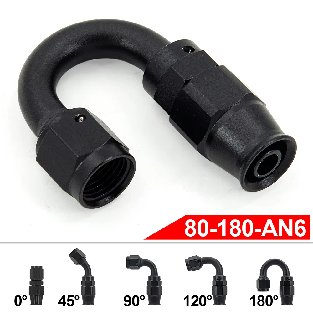 Adaptador giratorio para manguera de PTFE