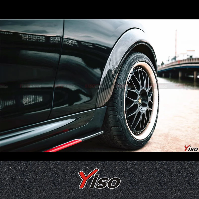 Cejas fibra carbono delanteras y traseras para MINI F55 F56 JCW - imagen 2