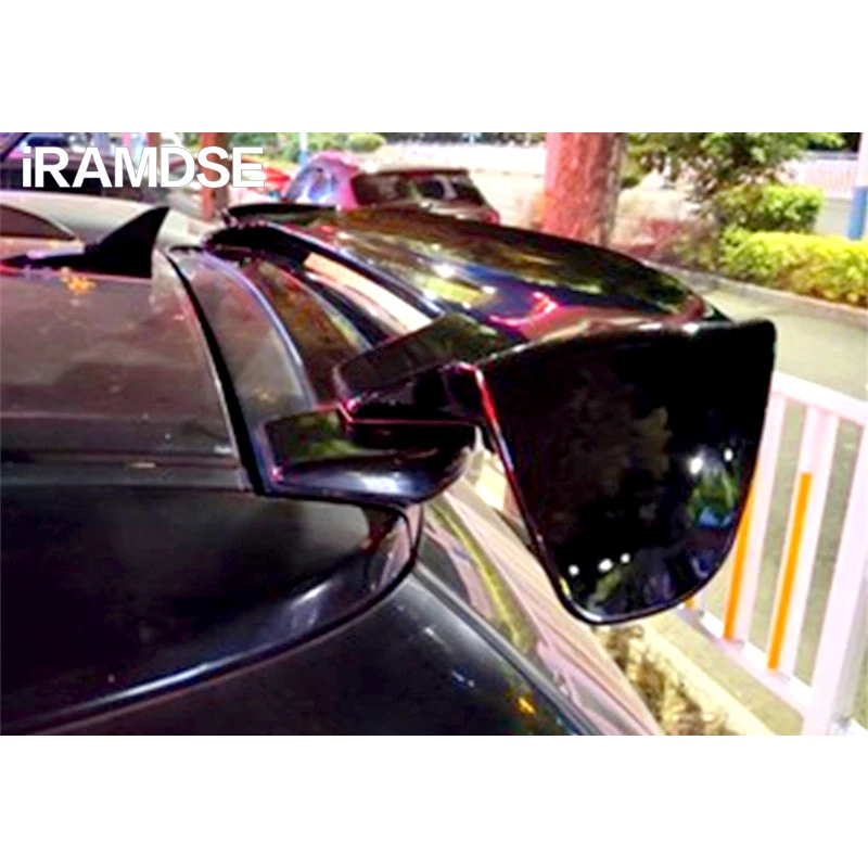 Alerón trasero Toyota Yaris negro brillante ABS 2007-2018 - imagen 5