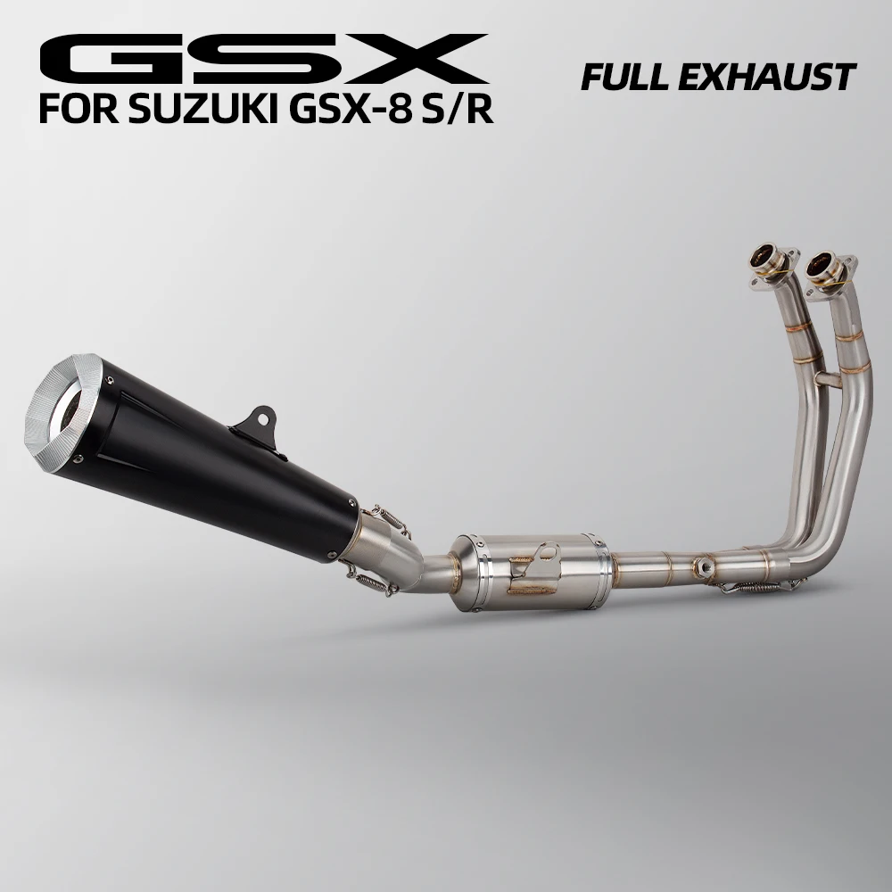 Escape motocicleta acero inoxidable Suzuki GSX8R GSX8S 2022-2025