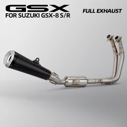 Escape motocicleta acero inoxidable Suzuki GSX8R GSX8S 2022-2025
