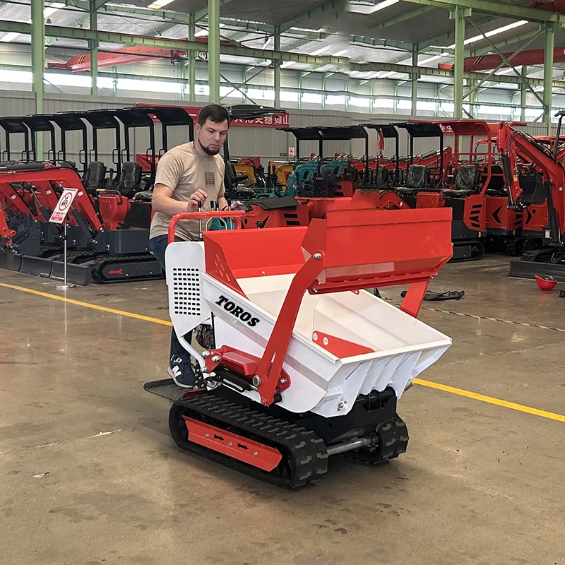 Mini volquete ODM con basculante automático para obra