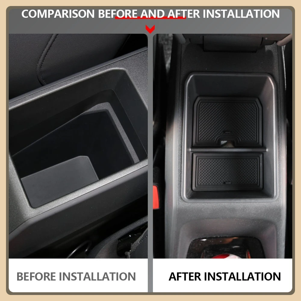 Bandeja organizadora de consola central para Audi Q4 e-tron 2021-2025 - imagen 2