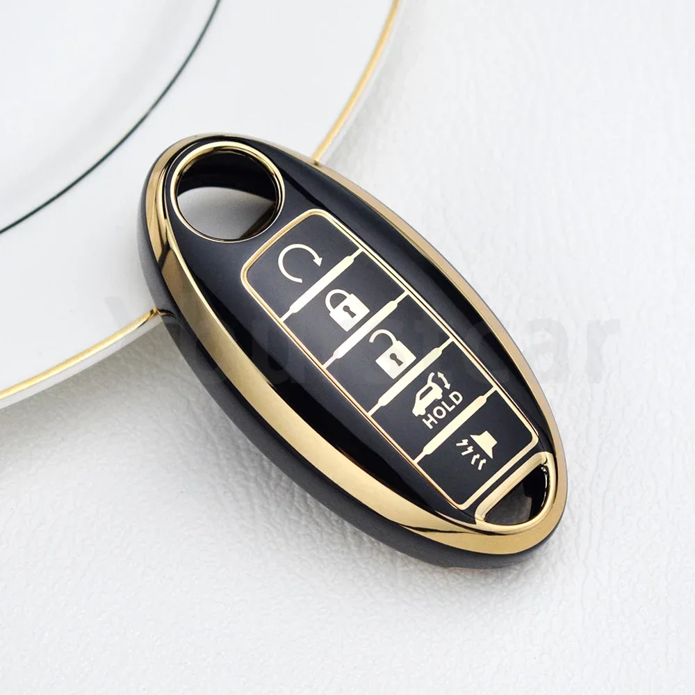 Funda para llave Nissan de TPU compatible con Rogue y Qashqai - imagen 3
