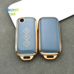 Funda de TPU para llave de coche Baojun 510/730 y Wuling Hongguang S
