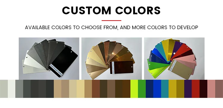 Muestra de colores personalizados para llantas