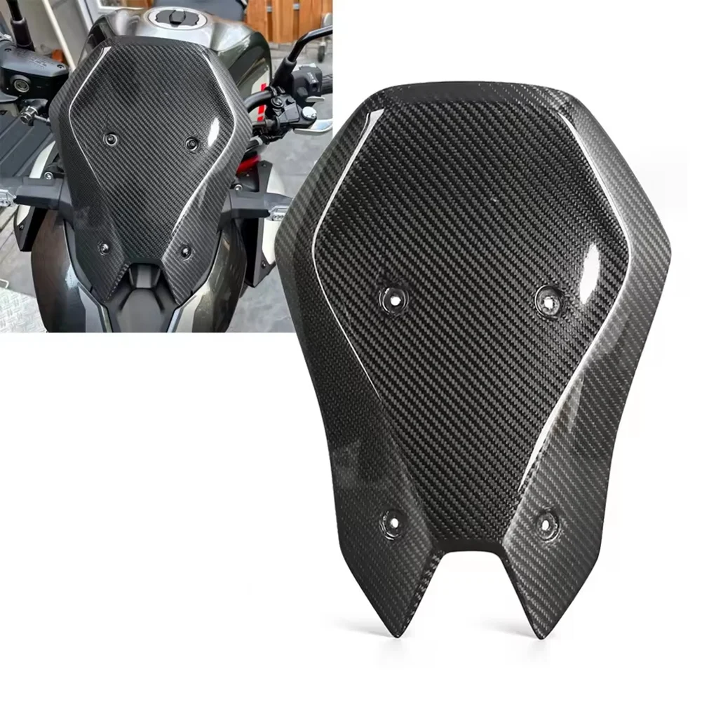 Deflector de aire carbono Kawasaki Z900 2025 – parabrisas moto - imagen 2