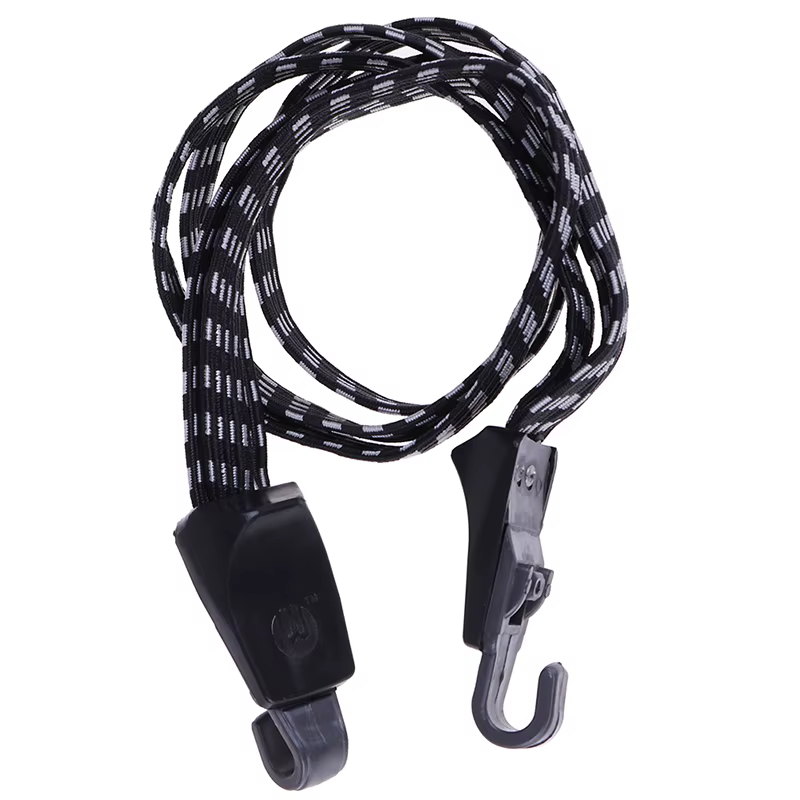 Soporte de maletero bicicleta montaña con cinturón elástico y hebilla