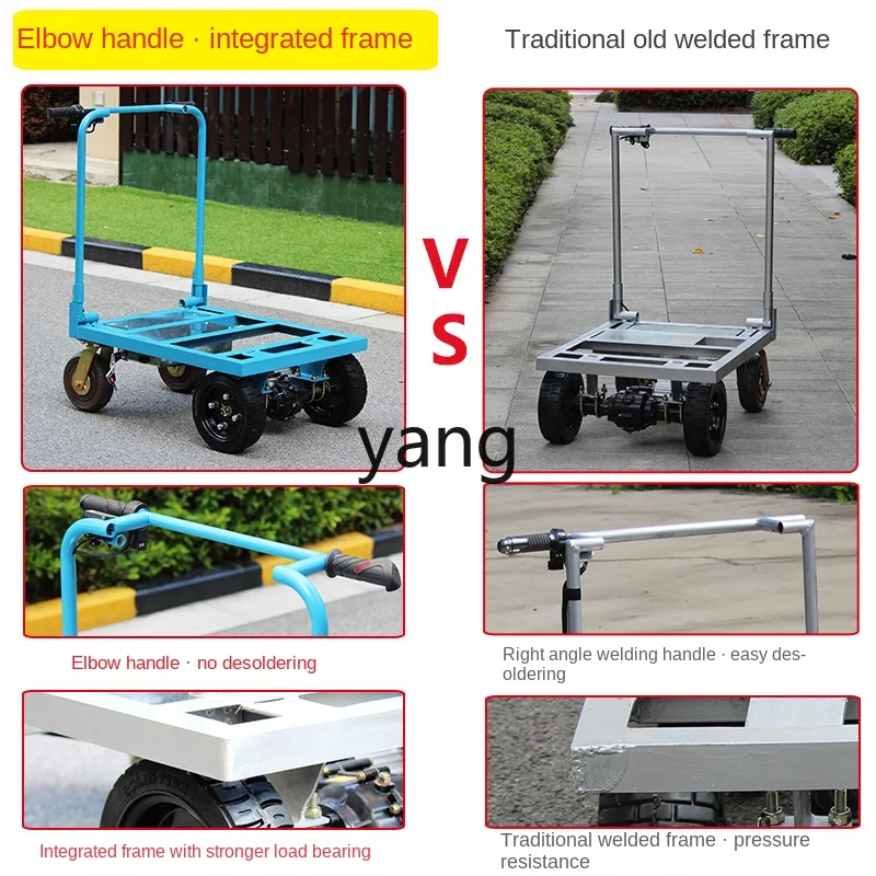 Plataforma manipuladora eléctrica pliable – 150kg carga - imagen 4