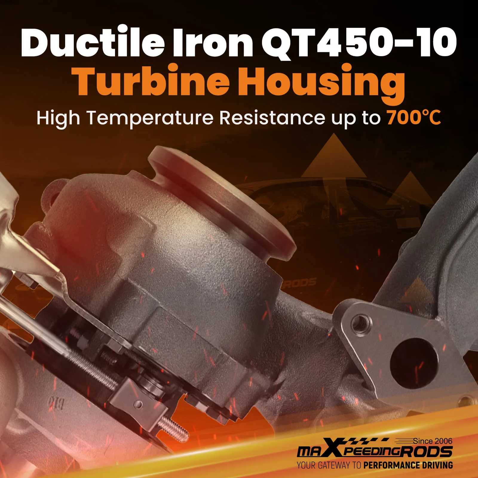 54399880022 Turbocompresor GT1646V para Audi 1.9 TDI 105 CV - imagen 2