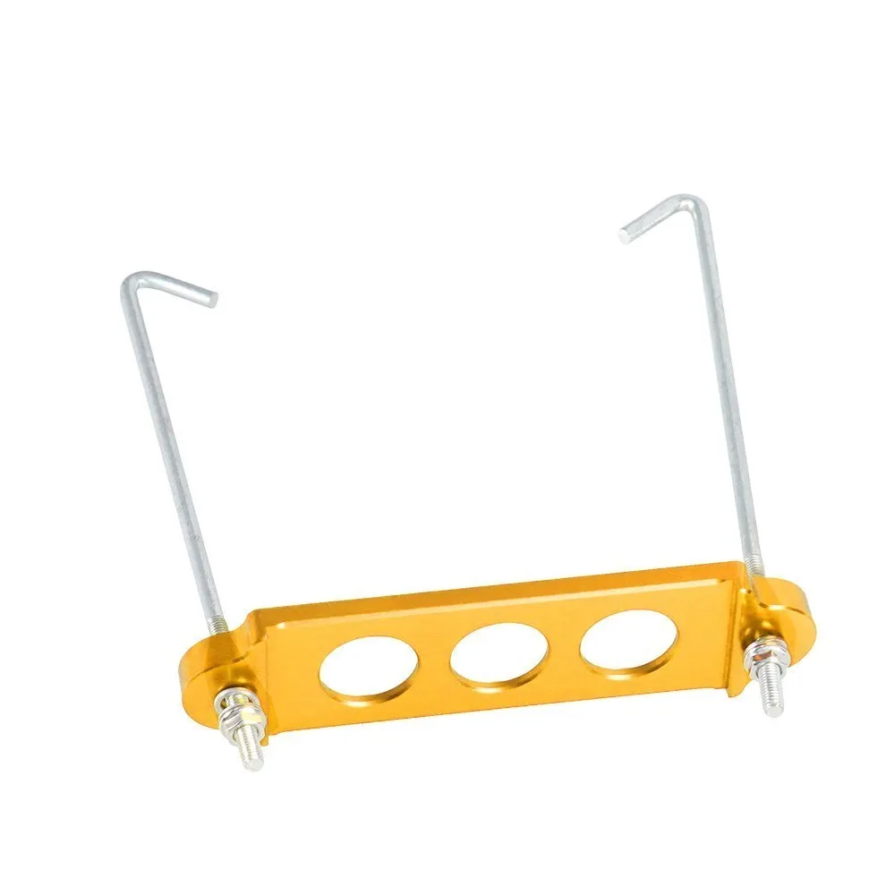 Montaje del soporte de batería anodizado