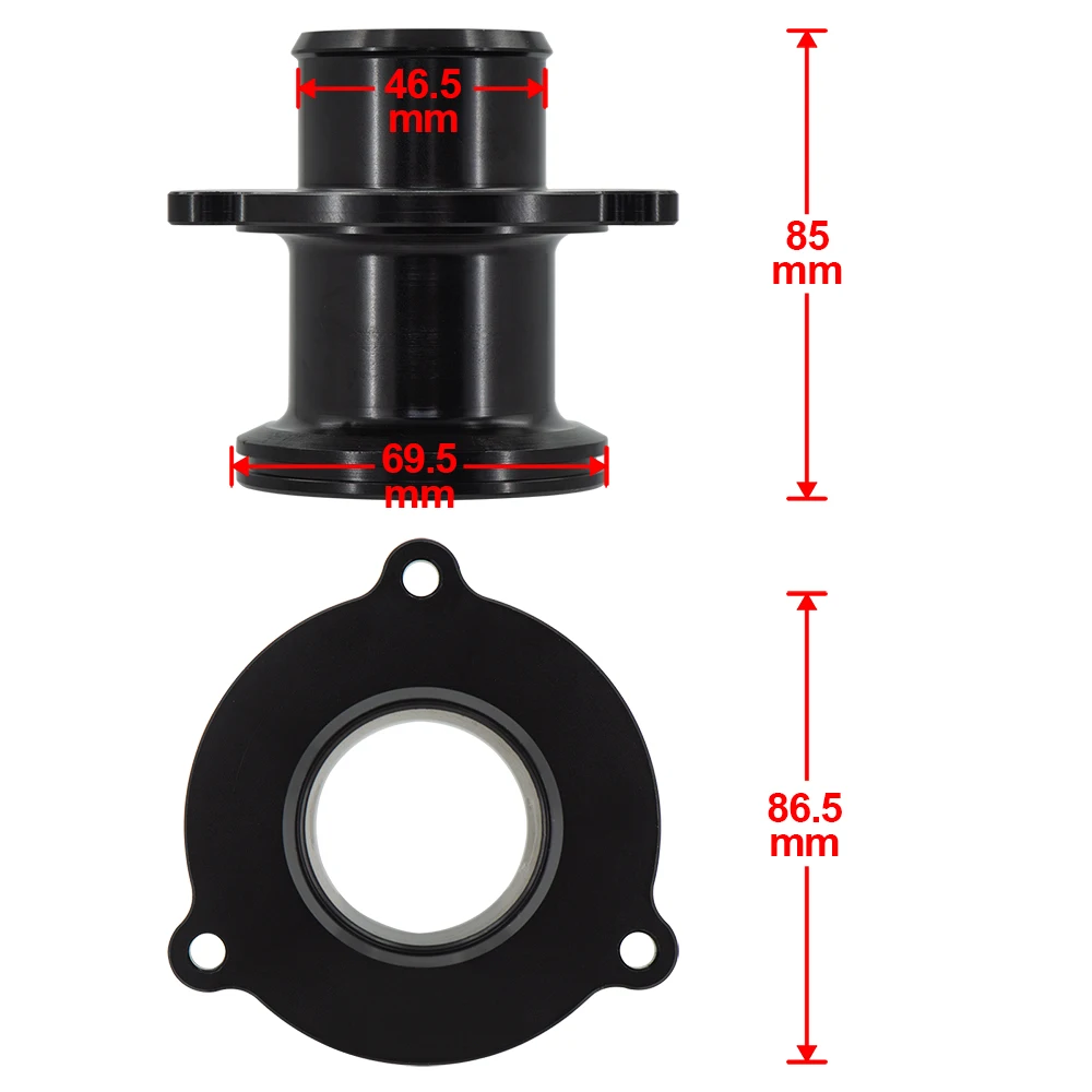 Manguito admisión turbo silicona VW Golf 7 R Audi EA888 Gen 3 - imagen 4