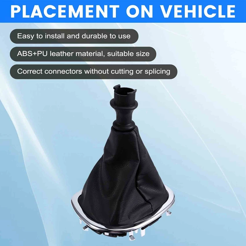 Pomo de cambio con funda de cuero PU – Trafic III, Vivaro, Talento - imagen 3
