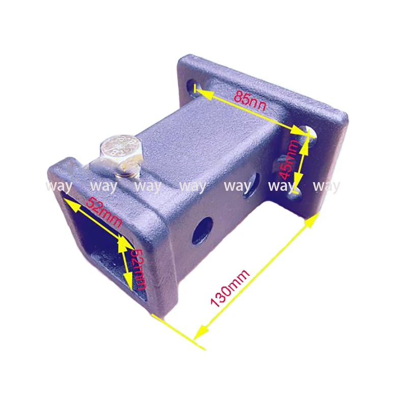 Perno tubo receptor enganche remolque Caravana 2 pulgadas - imagen 2