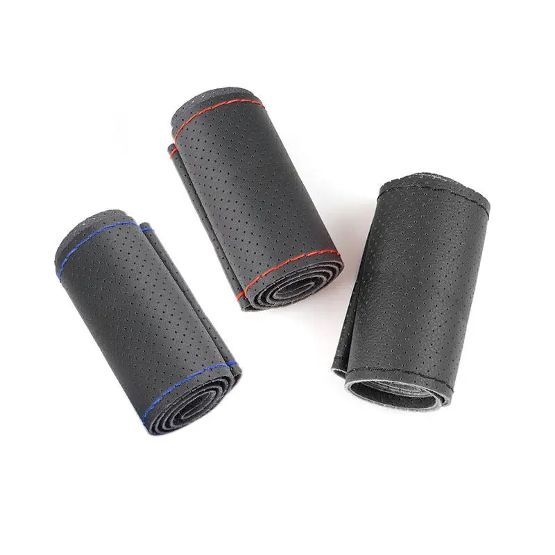 Funda volante microfibra y cuero universal con aguja e hilo - imagen 3