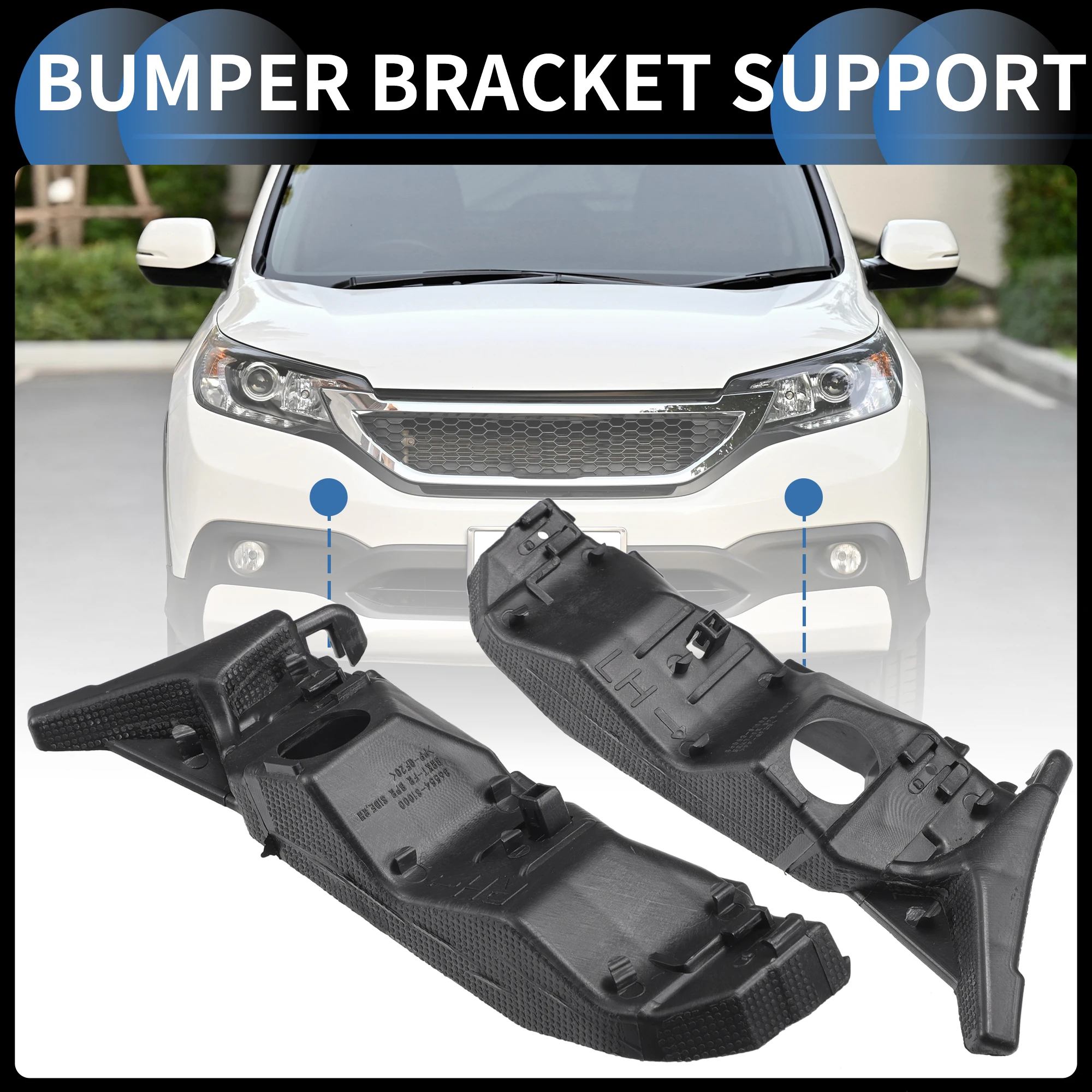 UXCELL Soportes de parachoques delanteros Hyundai Santa Fe 2019-2020 - imagen 2