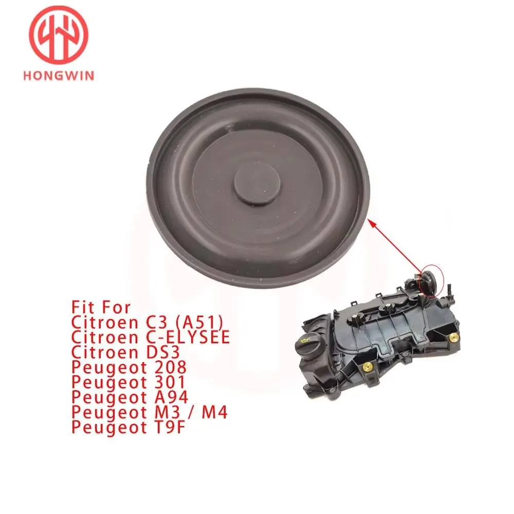 Membrana válvula ventilación cárter para Citroën C3 y Peugeot 208 - imagen 3