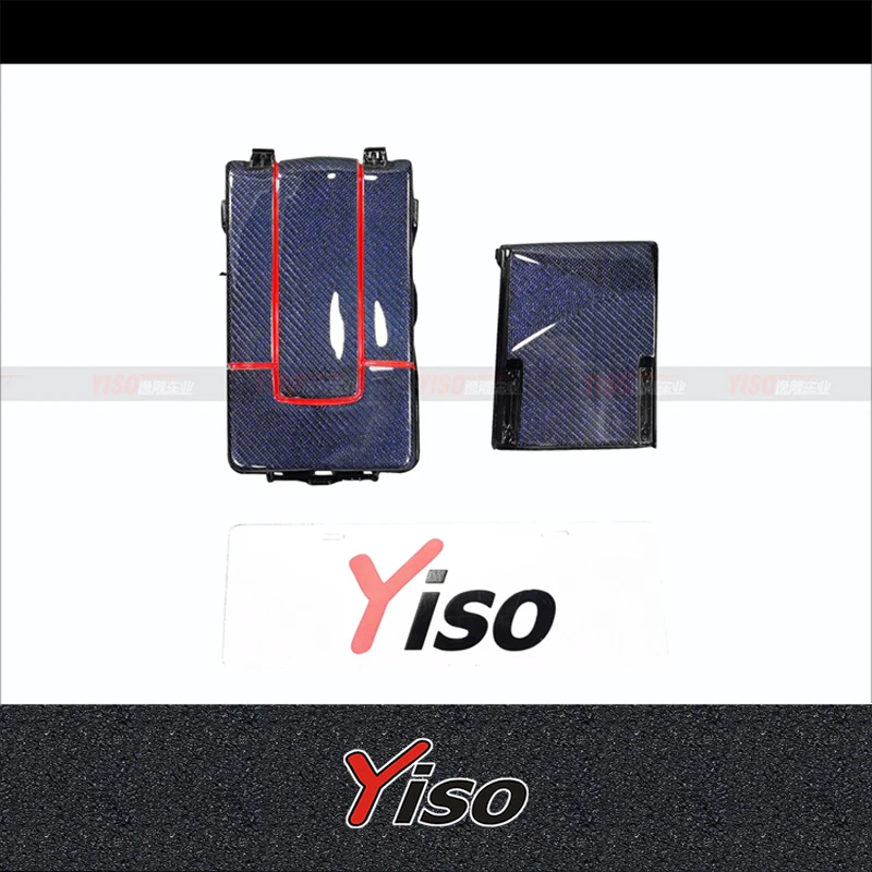 Tapas de fusibles y batería en fibra de carbono para VW Golf 6 GTI/R - imagen 2