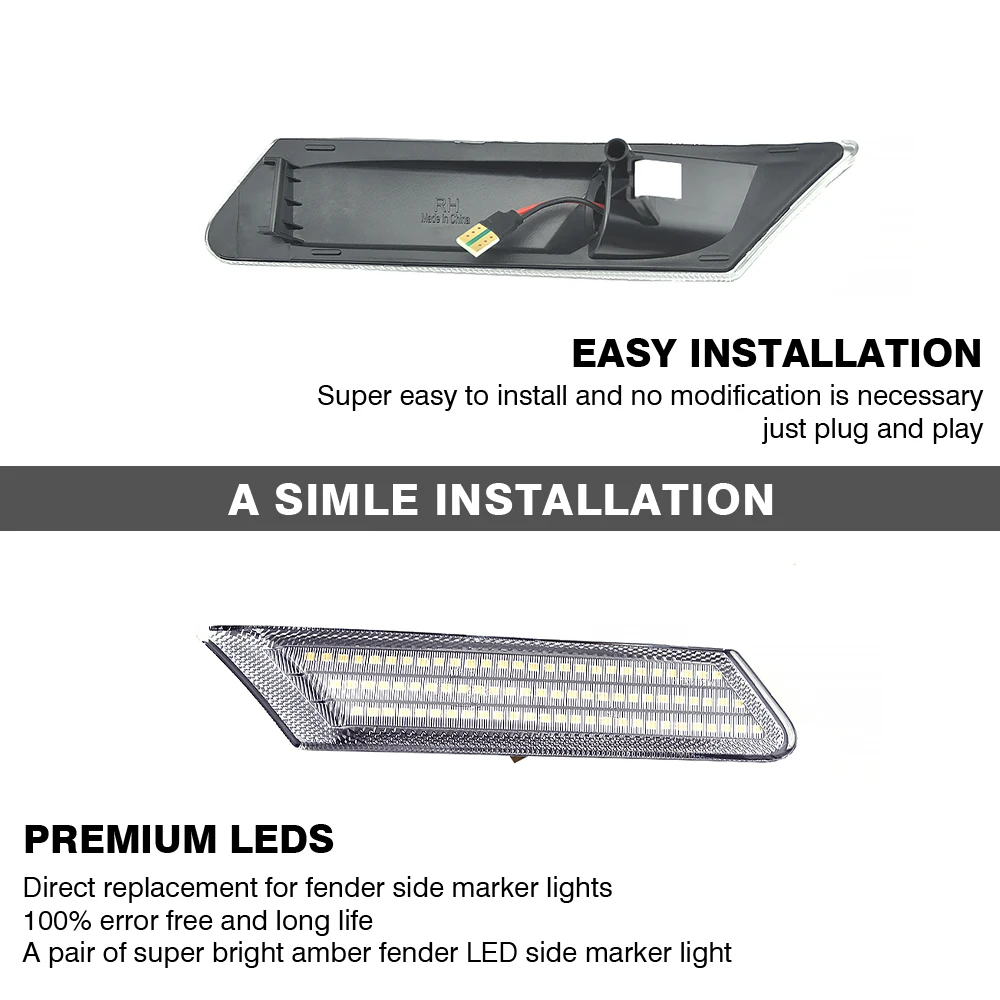 Intermitentes laterales LED dinámicos para Porsche 987 y 997 - imagen 5