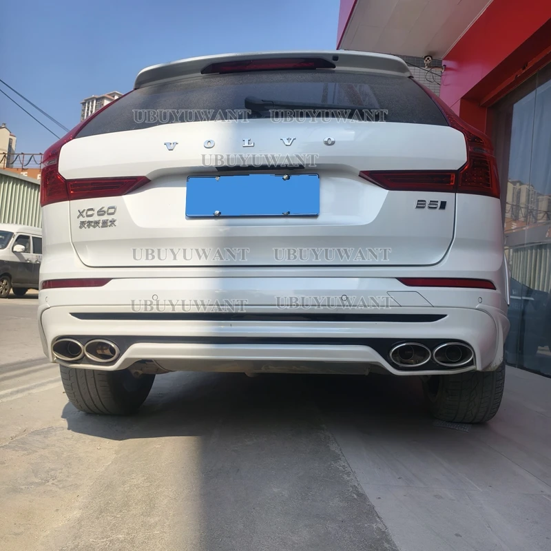 Difusor trasero carbono Volvo XC60 2018-2025 sin pintar - imagen 3