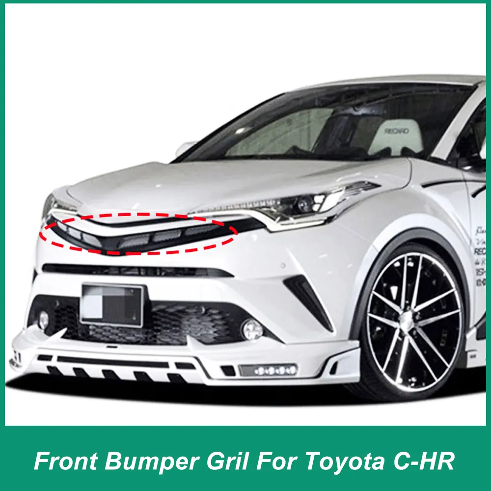 Rejilla de admisión deportiva para Toyota C-HR 2016-2022