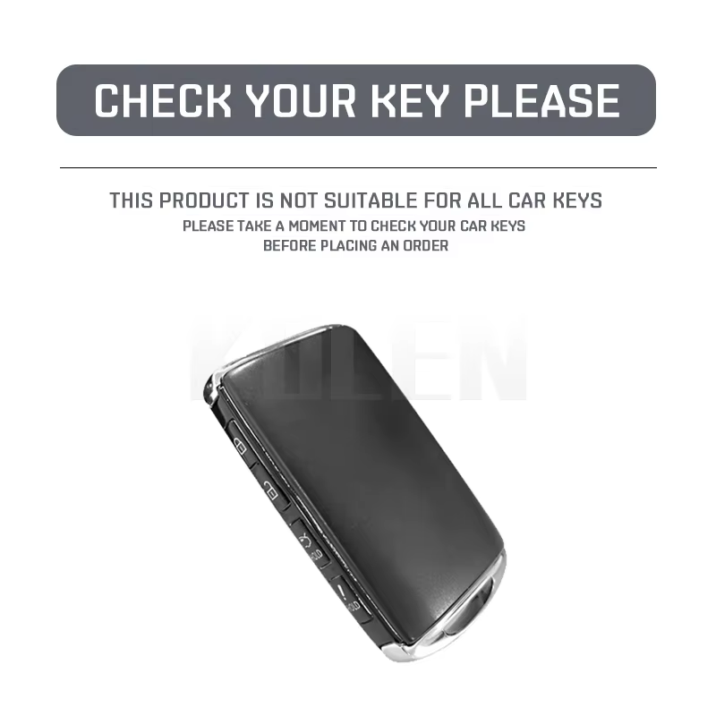 Funda de llave KOLEN con estilo de fibra de carbono