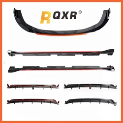 ZEEKR 001 kit carrocería faldones laterales labio trasero negro rojo