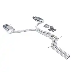 Sistema escape catback de acero inoxidable Audi S4/S5 B8 3.0T