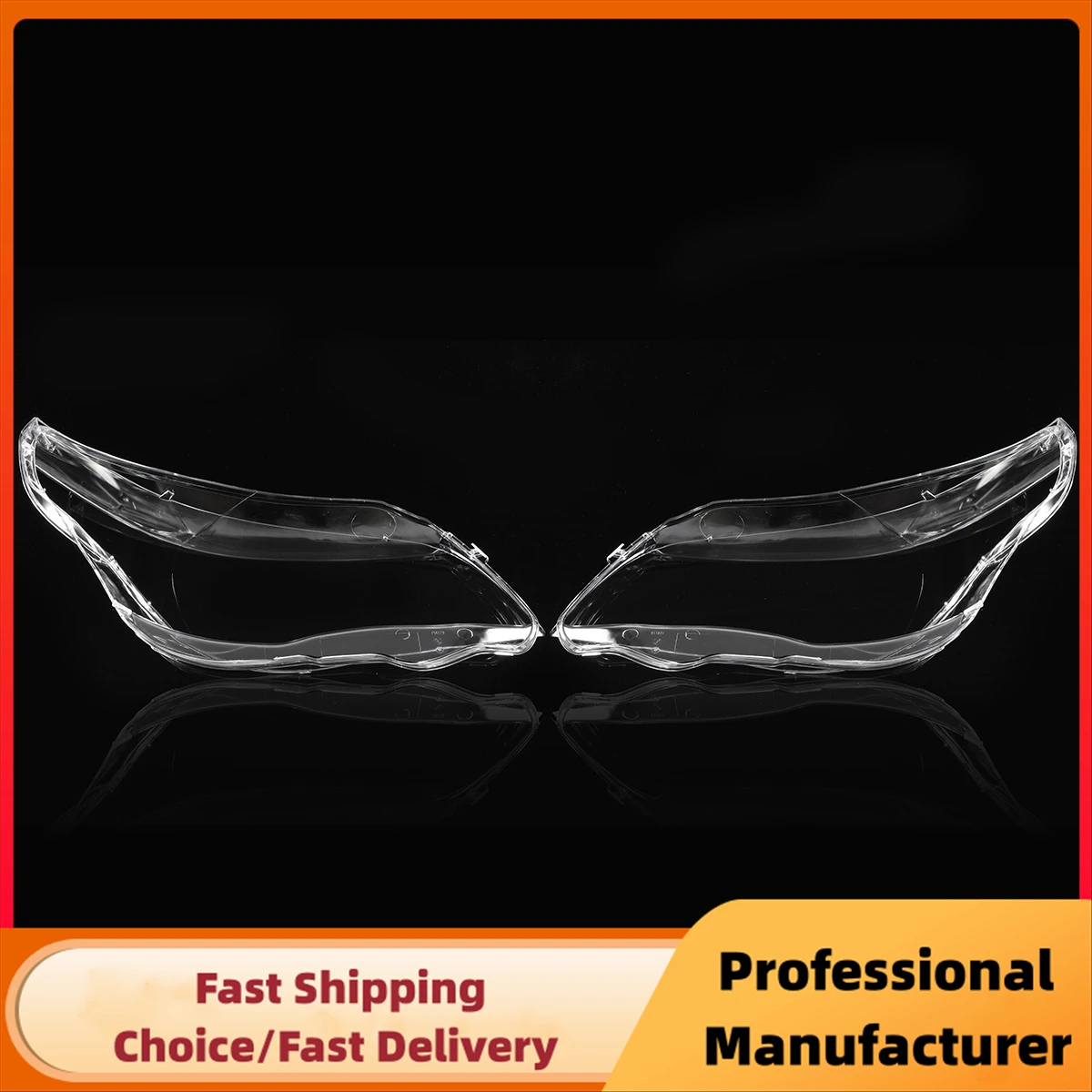 Cubiertas lentes faro delantero BMW Serie 5 E60 E61 2003-2010 - imagen 2