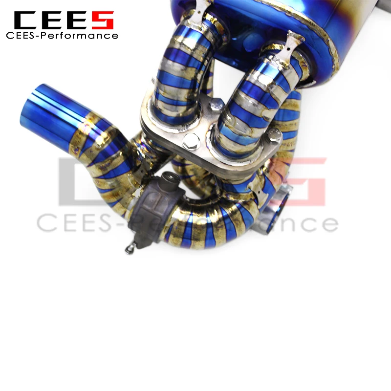 Sistema de escape cat-back CEES para Ferrari F430 4.3 V8 (2005-2009) - imagen 4