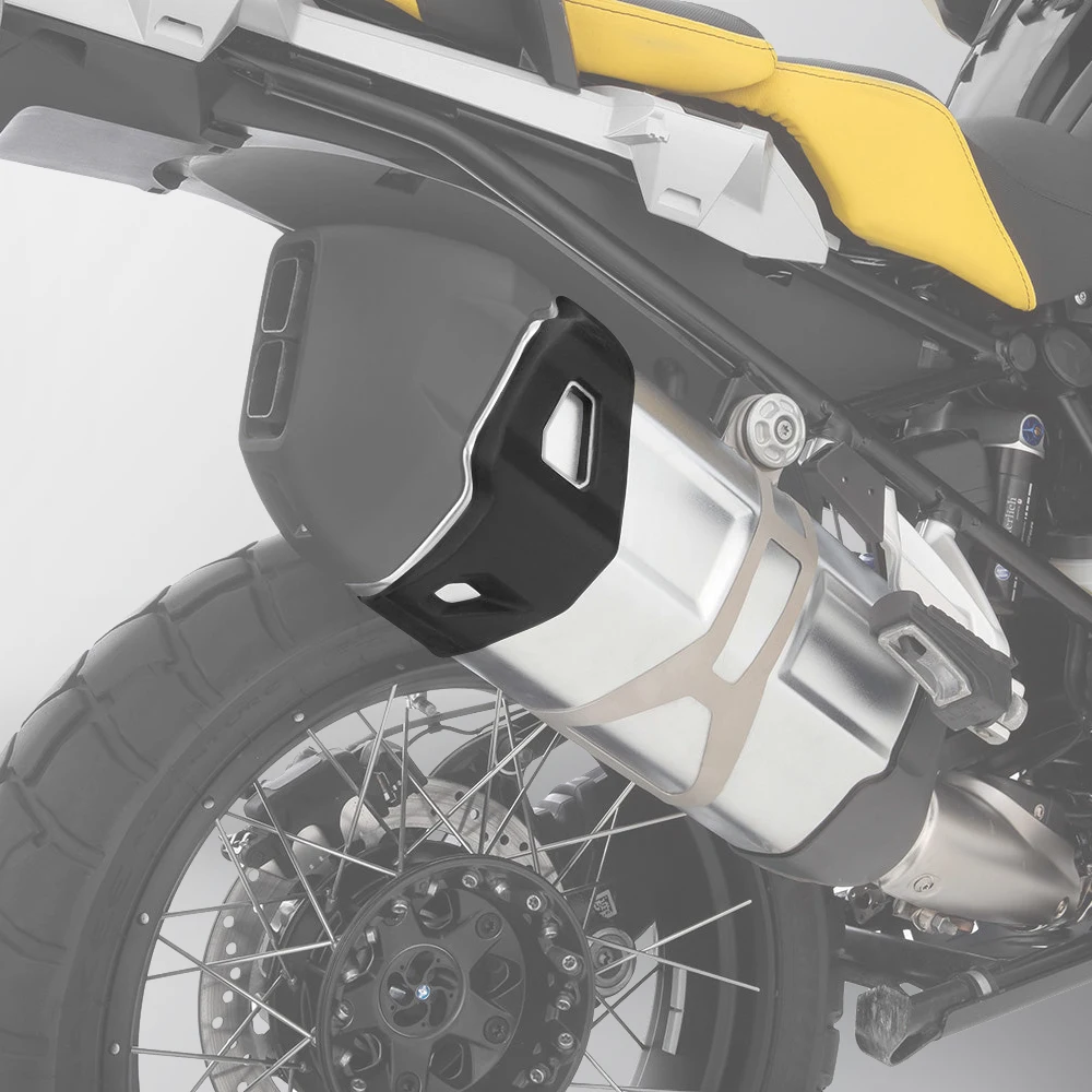 Cubierta de protección térmica para tubo de escape de motocicleta, Protector de protección, accesorios de actualización, Adventure, R1250GS, 1200GS - imagen 5
