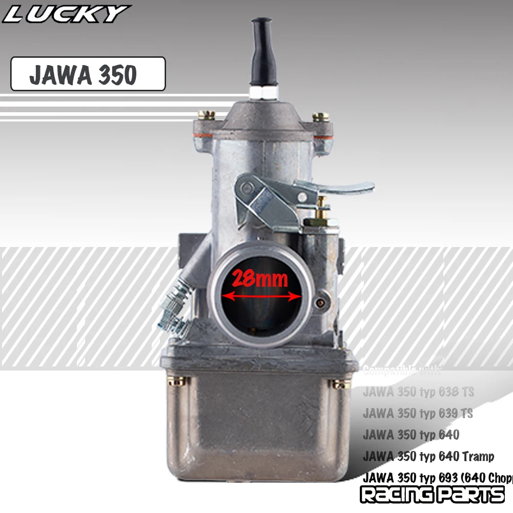Carburador JAWA 350 de 28 mm para TS 638, 639 y 640 - imagen 2