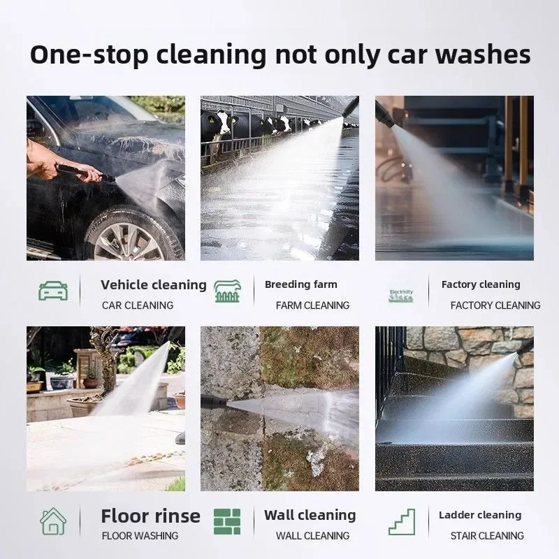 Hidrolavadora para coche de alta presión para limpieza exterior - imagen 5