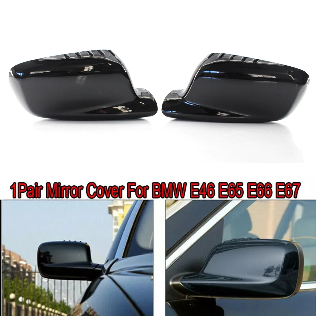 Tapa espejo retrovisor lateral BMW Serie 7 E65 E66 E67 y E46 Coupe
